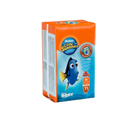 Huggies Pañal Swimmers M 11 unidades