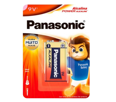 Panasonic Pila Alcalina 9v  1 Unidad.