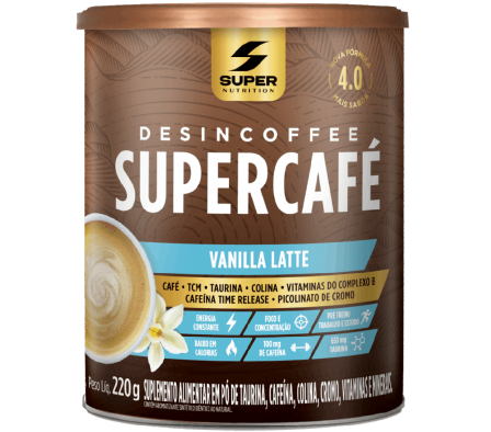 SUPERCAFE VAINILLA LATTE 220 G