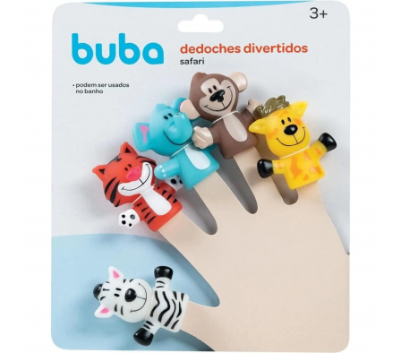 Buba Dedos de Diversión Safari 3M+