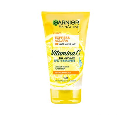 Garnier Gel Limpiador Vit C Aclara 150ml