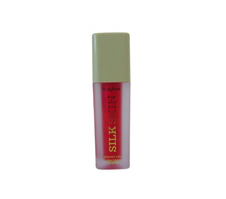 RubyRose Gloss Labial Silk Skin Dreamy Lips Red
