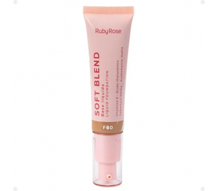 RubyRose Base Liquida Linea Rosa Soft Blend F60