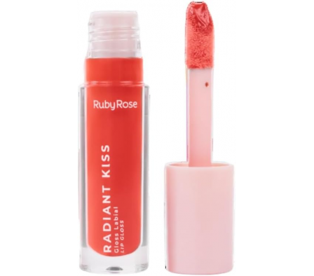 RubyRose Gloss Radiant Kiss Linea Rosa Tono 10