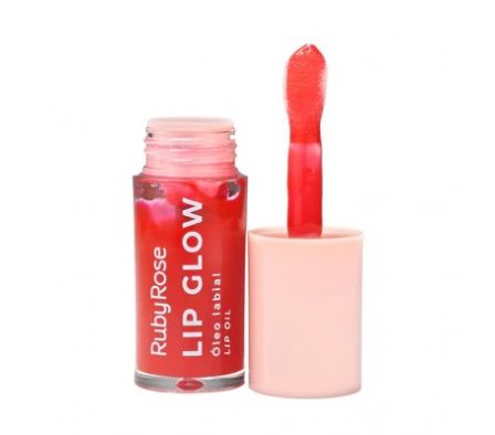 RubyRose Linea Rosa Oleo Labial Glow Electric Red