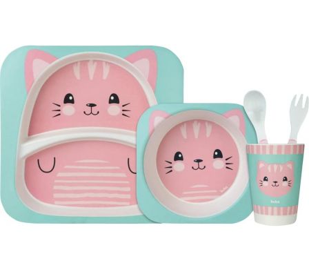 Buba Kit de Comida Bambu Gato