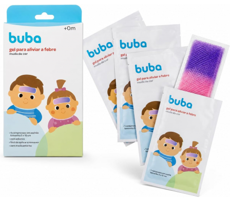 Buba Gel Adhesivo p/Aliviar Fiebre