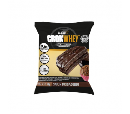 Landerfit Alfajor Crokwhey Brigadeiro