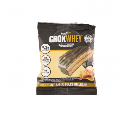 Landerfit Alfajor Crokwhey Dulce de Leche