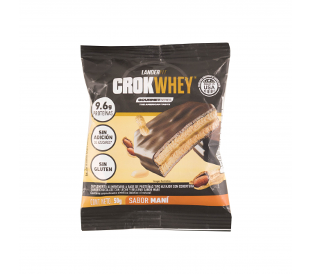Landerfit Alfajor Crokwhey Maní