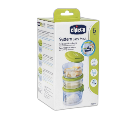 Chicco Recipientes P/ Alimentacion Infantil 