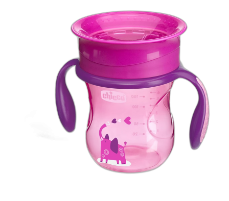 Chicco Vaso Entrenador PerfectCup Rosa 12+ 200ml