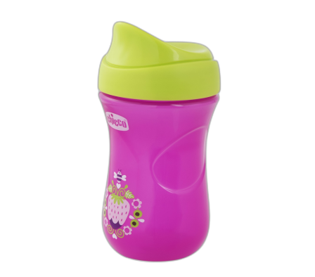 Chicco Vaso Easy Cup Rosa 12m+ 266ml