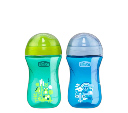 Chicco Vaso Entrenador EasyCup 12m+ Verde 266ml
