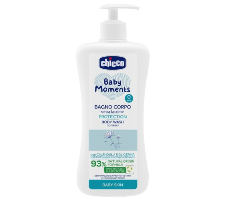 Chicco Jabon Corporal Baby Moments 500ml 