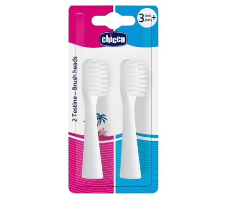 Chicco Kit de Reemplazo Cabezal Cepillo Elerctrico