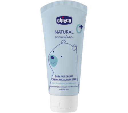 Chicco Crema Facial p/Bebé Nat. Sensation 50ml
