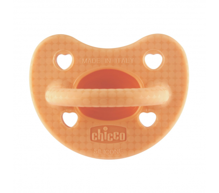 Chicco Chupete Physio Deluxe 2M+ Orange 