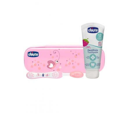 Chicco Set de Cuidado Bucal Lila 6m+