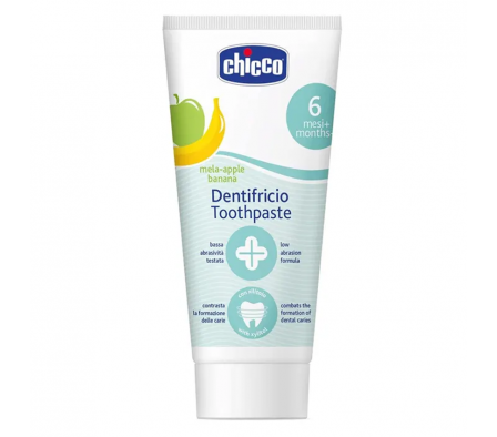 Chicco Pasta Dental Manzana Banana 6-24M 