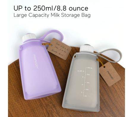 Momcozy Bolsa P/ Almacenar Leche Reutilizable 2U