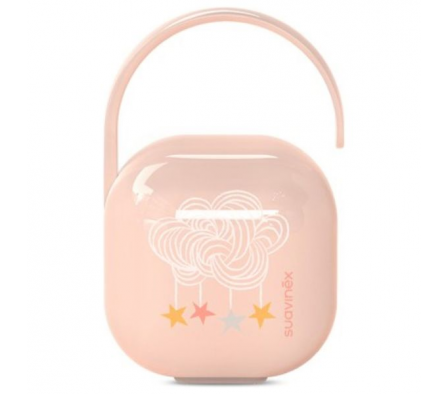 Suavinex Portachupetes Dreams Pink 0m+