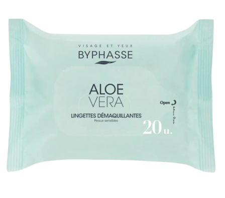 Byphasse Toalla Desmaquillante Aloe Vera 20uni