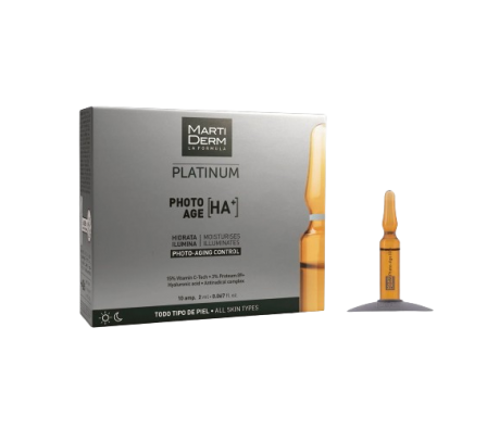MartiDerm Platinum PhotoAge 10 Ampollas 