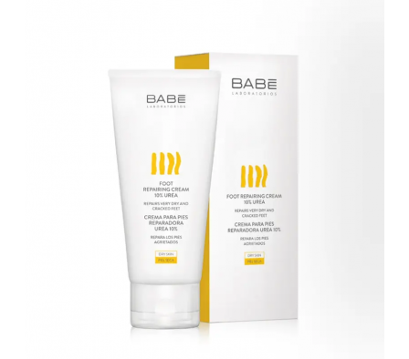 Babe Crema Reparadora Urea 10% Para Pies 100ml