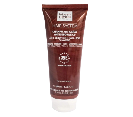 MartiDerm Hair System Shampoo Antiseborreico 200ml
