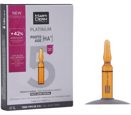 MartiDerm Platinum PhotoAge 5 Ampollas 