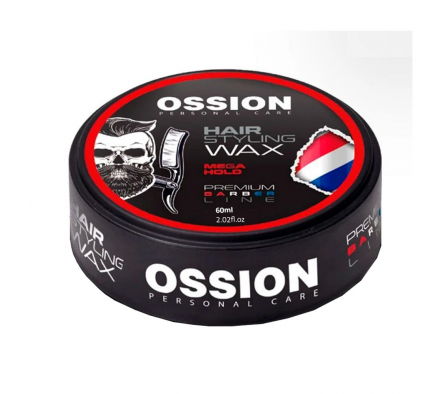 Ossion Hair Wax Mega Hold Premium 60ml