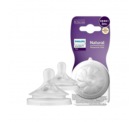 Avent Pack 2 Tetinas p/ Anticólico Flujo Medio +3M