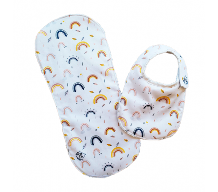 Baby Sleep SET Babero Redondo