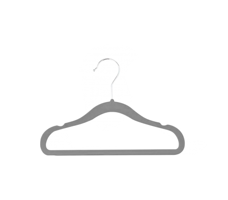 Percha Infantil Gris