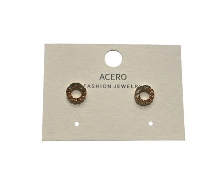 Madonna Aro Acero Redondo Rose cod 121