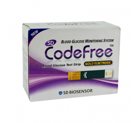 Codefree 50 Tiras P/ Medir Azúcar