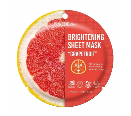 PureDerm Mascarilla Facial Grapefruit 18gr
