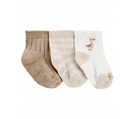 Carters Pack 3 Pares de Medias Pato 12/24M