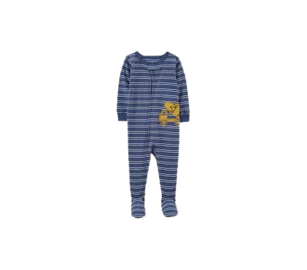 Carters Pijama C/Pie Camión Algodón 18M