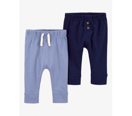 Carters Pack 2 Pantalones Azules 6M