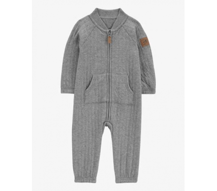 Carters Monito Capitoneado Gris 12M