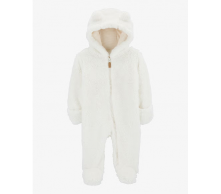 Carters Mono Sherpa Marfil Unisex 6M