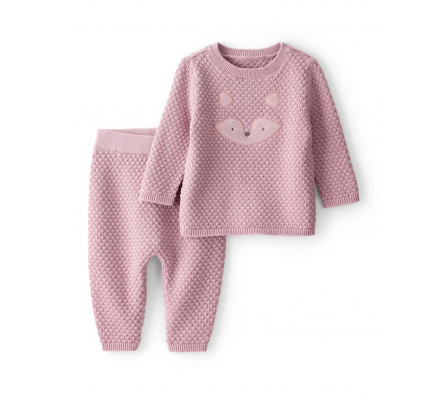 Carters Set Pantalon y Remera Manga Larga Zorro 3M