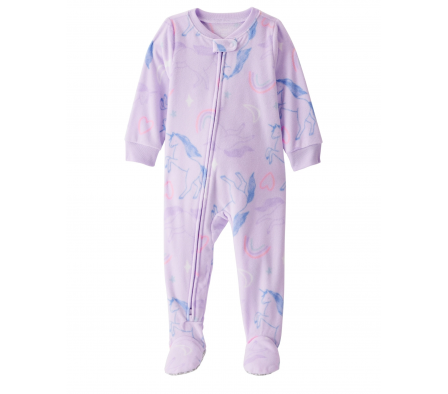 Carters Pijama c/Pie Unicornio Micropolar 18M