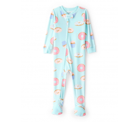 Carters Pijama c/Pie Donas Micropolar 18M