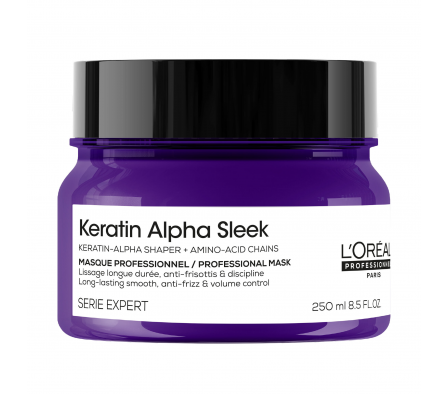 Loreal Máscara Capilar Keratin Alpha Sleek 250ml