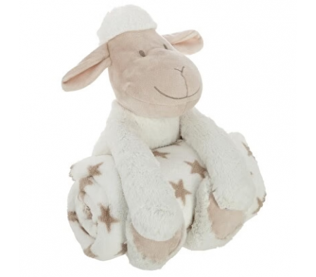 L´Instant Deco Manta Infantil + Peluche Animal