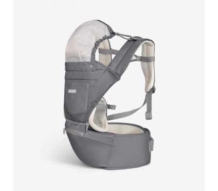 Kikkaboo Portabebé 3 en 1 Chloe Mesh Gris