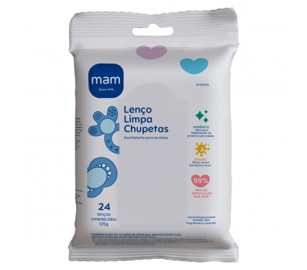 Mam Toallitas Limpiadoras Para Chupetes